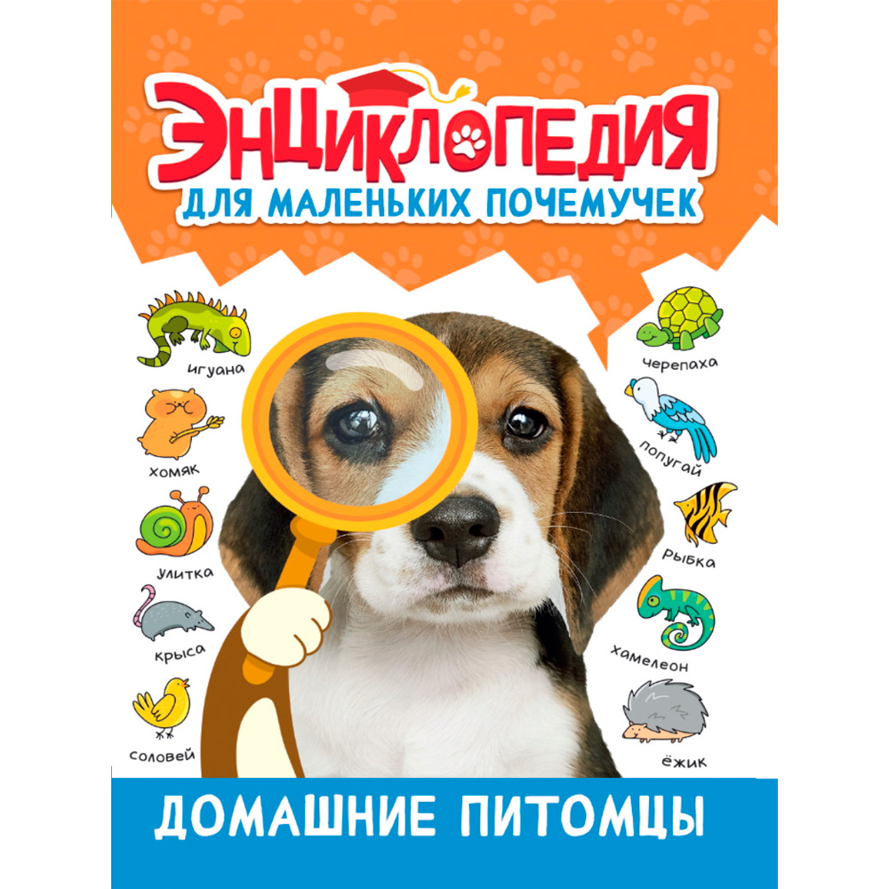 Книга 978-5-378-34425-3 ЭНЦИКЛОПЕДИЯ ДЛЯ МАЛЕНЬКИХ ПОЧЕМУЧЕК. Домашние питомцы