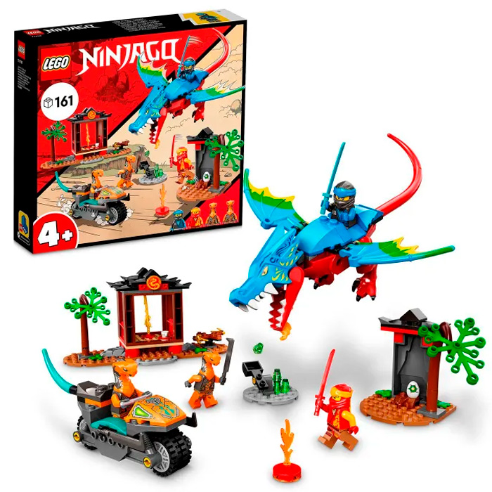 Констр-р LEGO 71759 Ninjago "Драконий храм ниндзя"