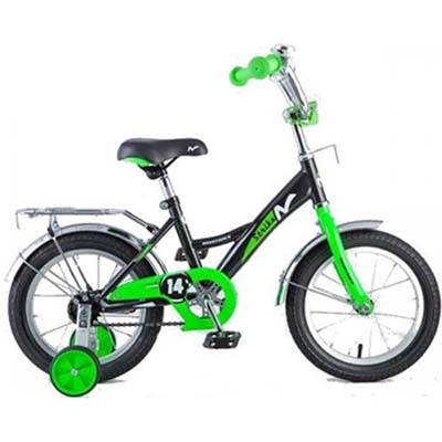 Велосипед 2-х 14" STRIKE черно-зеленый 143STRIKE.BKG8