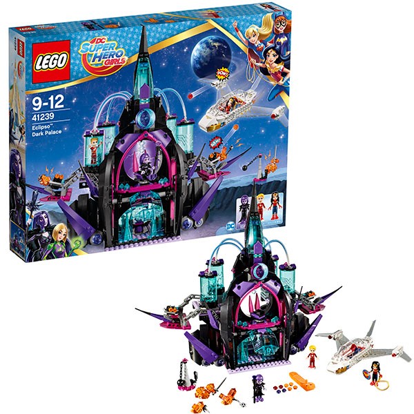 Констр-р LEGO 41239 Супергёрлз Бэтгёрл Тёмный дворец Эклипсо