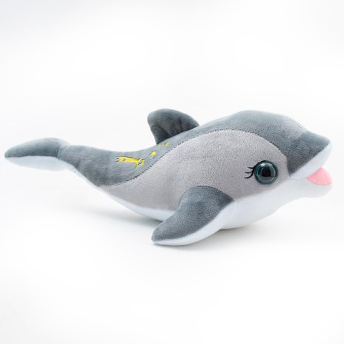 Дельфин 14 см серый 012-3/36/74.