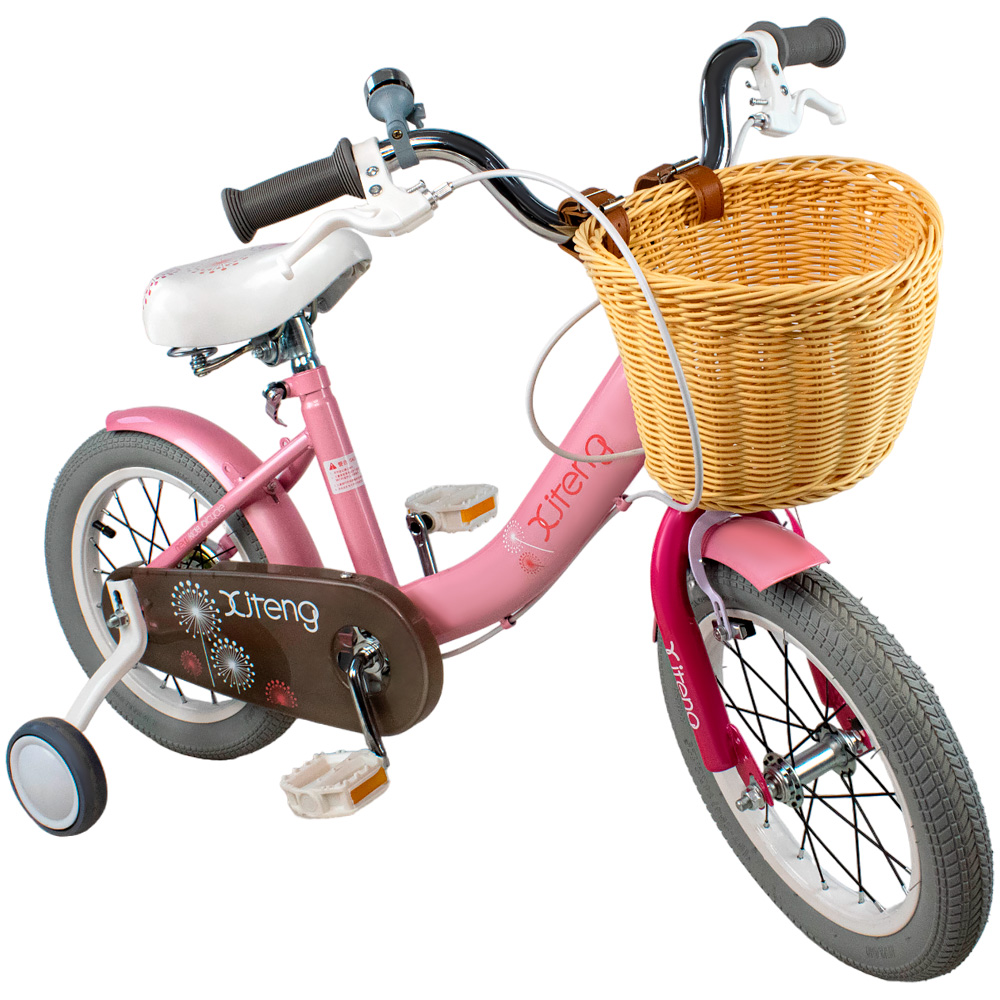Велосипед 2-х 14  FG231017088C-2A  розовый 