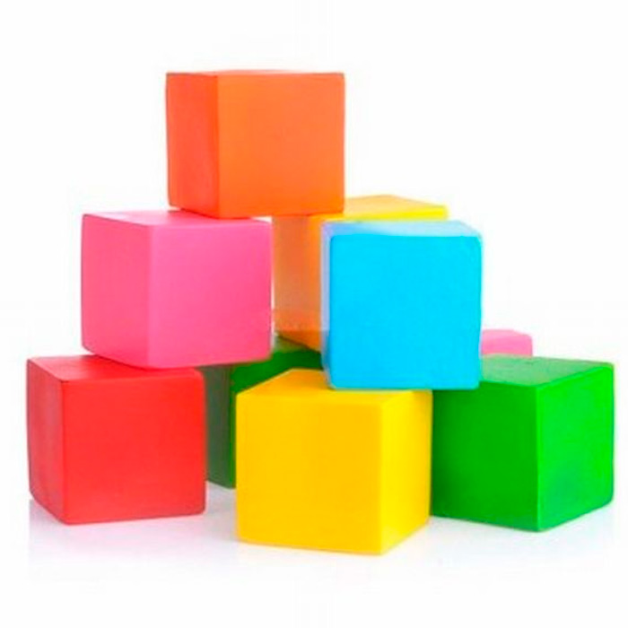 Резиновый Набор Кубиков СИ-711