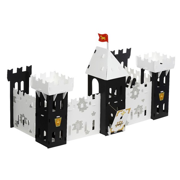 Дом Крепость Артур бело-черный 000276