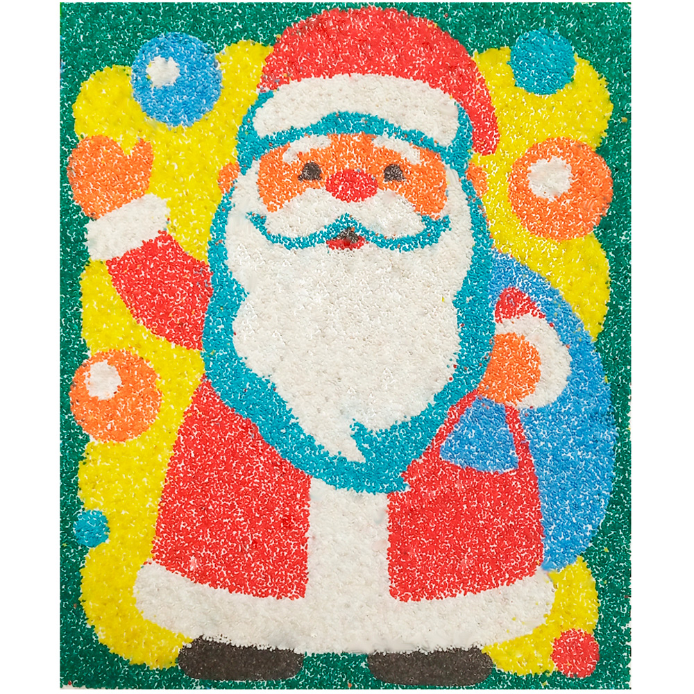 Набор для творчества Песочная фреска "Дедушка Мороз" 138х165 см 04711