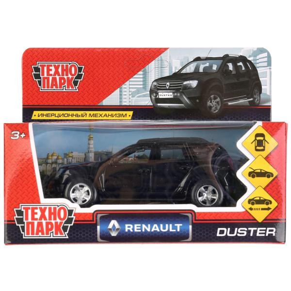 Модель DUSTER-BK Renault Duster черный Технопарк в кор.