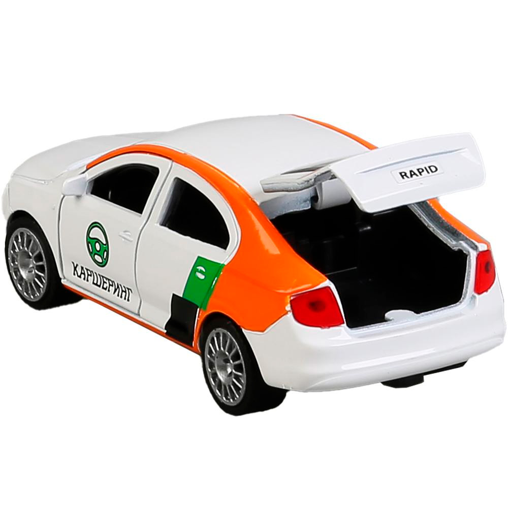 Модель SB-18-22-SR-CSWB SKODA Rapid Каршеринг Технопарк  в коробке