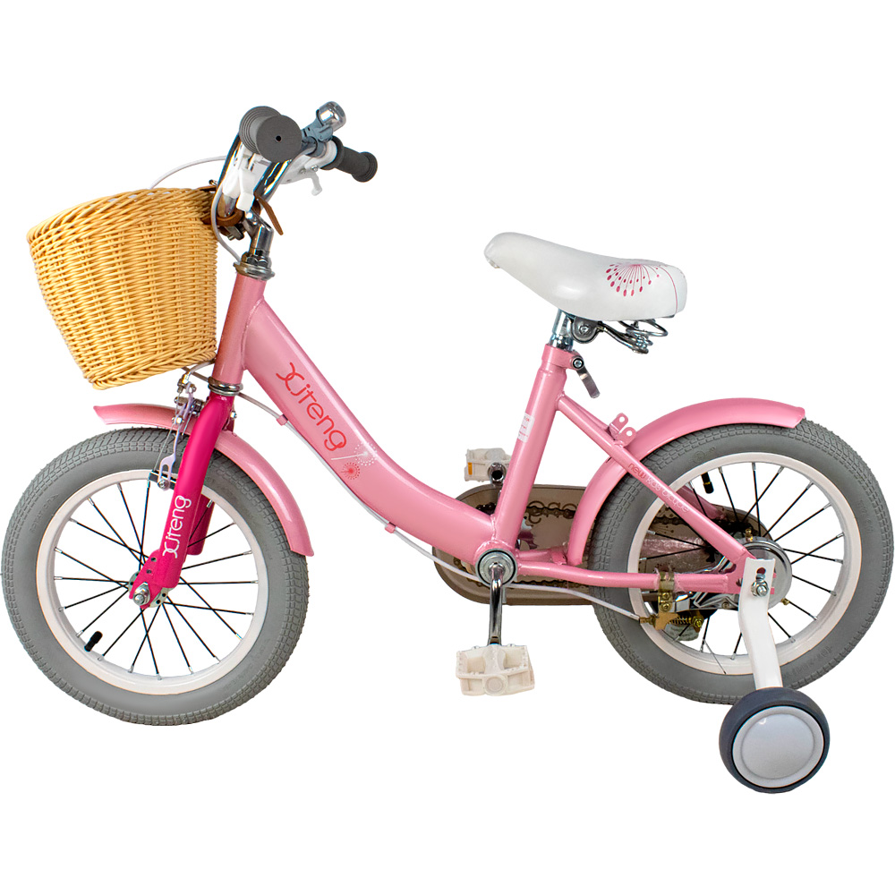 Велосипед 2-х 14  FG231017088C-2A  розовый 