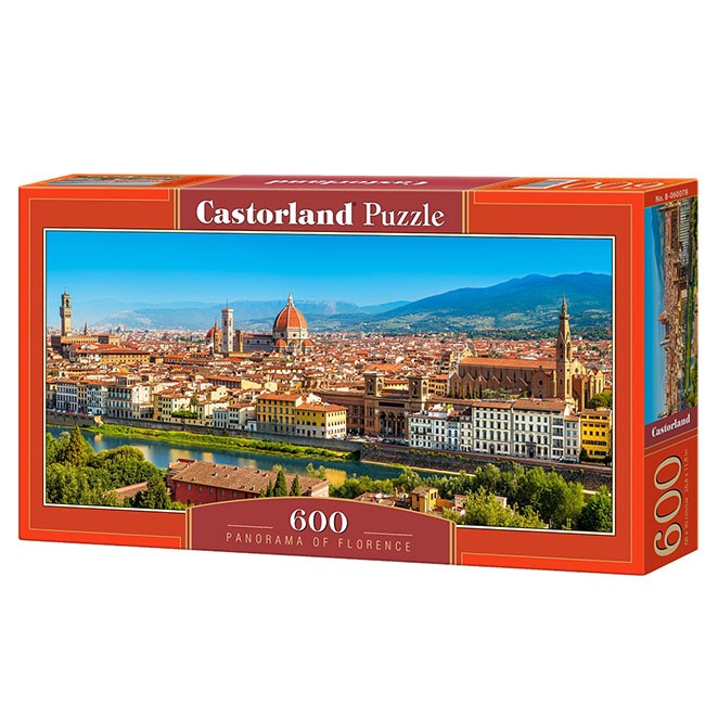 Пазл 600 Флоренция В-60078 Castor Land