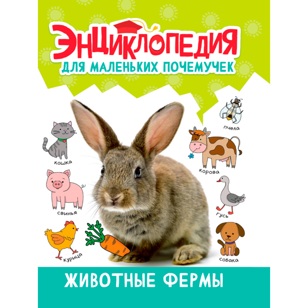 Книга 978-5-378-34397-3 ЭНЦИКЛОПЕДИЯ ДЛЯ МАЛЕНЬКИХ ПОЧЕМУЧЕК. Животные фермы